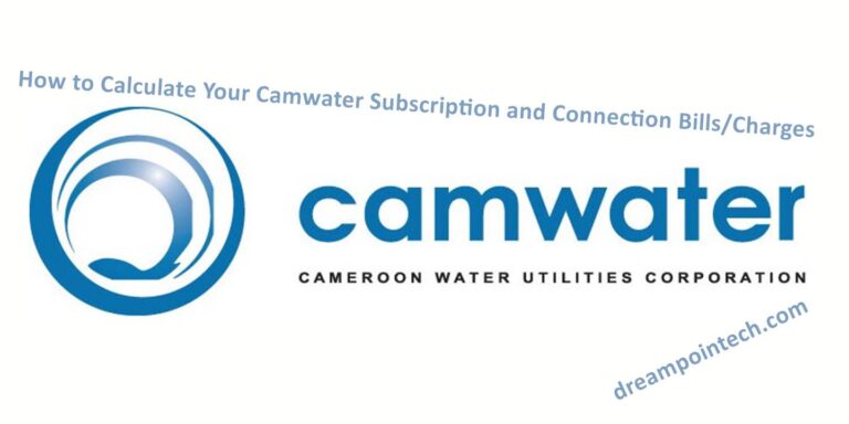 How to Calculate Camwater Subscription & Connection Charges
