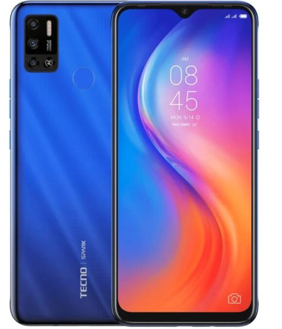 Tecno Spark 6 Air front and back