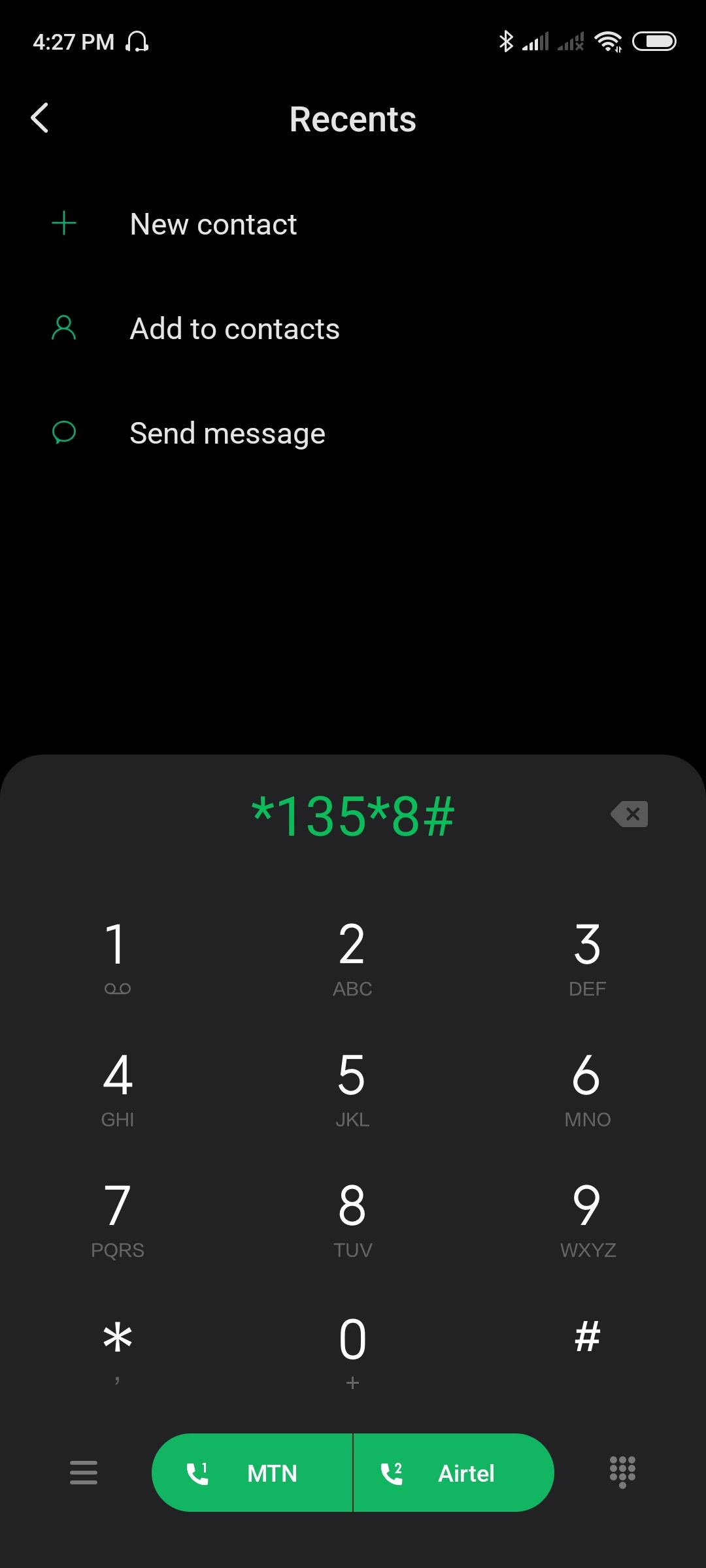 USSD Code to dial so that your Mtn Number is displayed USSD Code to dial so that your Mtn Number is displayed
