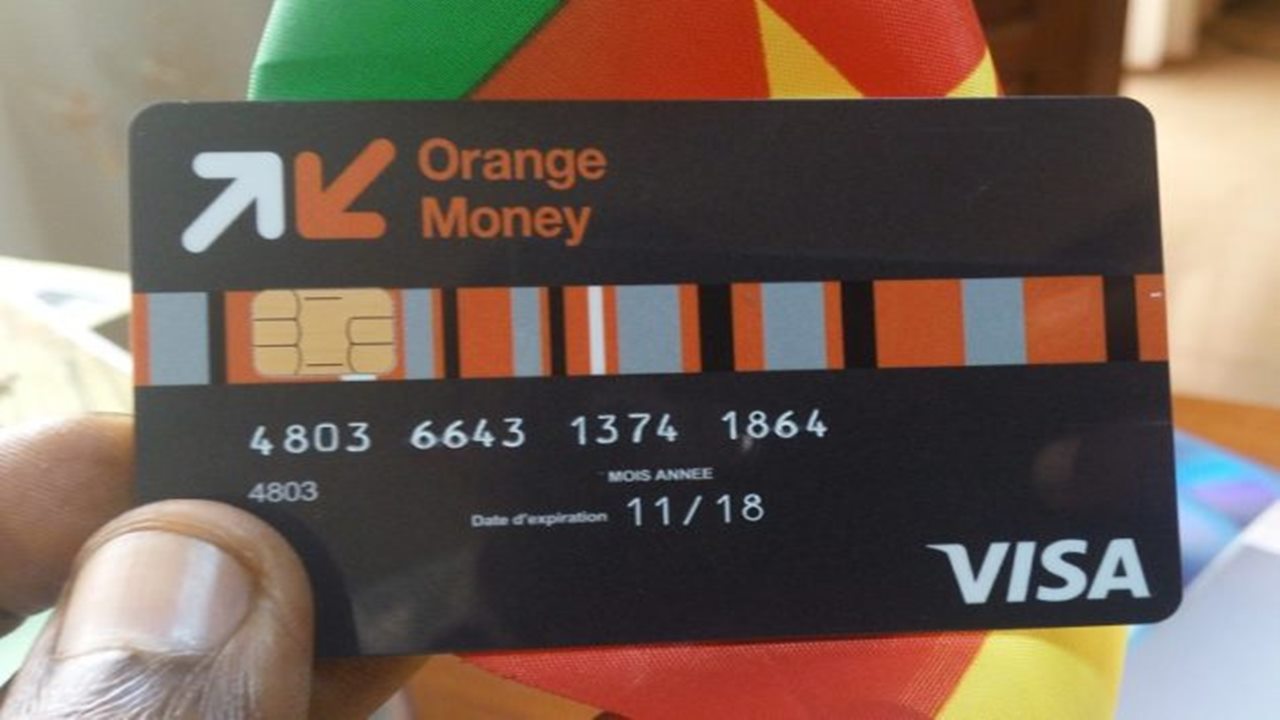 Orange Money Visa Card Orange Money Visa Card