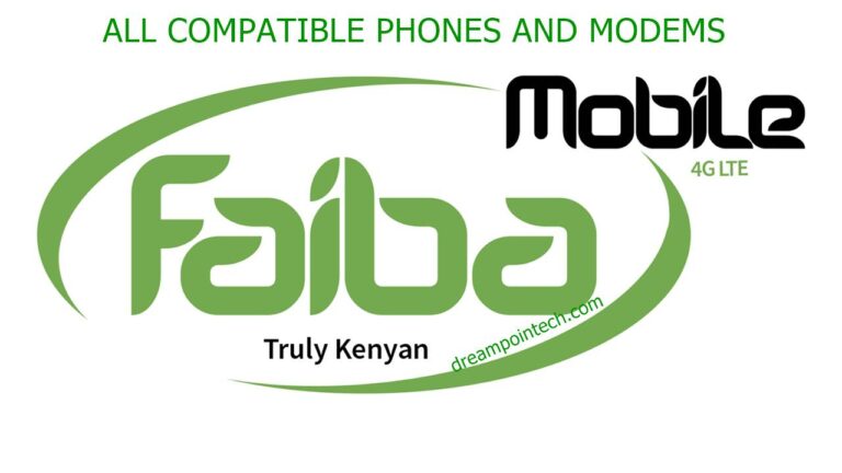 Faiba 4G network in Kenya uses the 700MHz spectrum dubbed Band 28