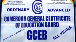 Download All Cameroon GCE Board Results PDF For Every Year