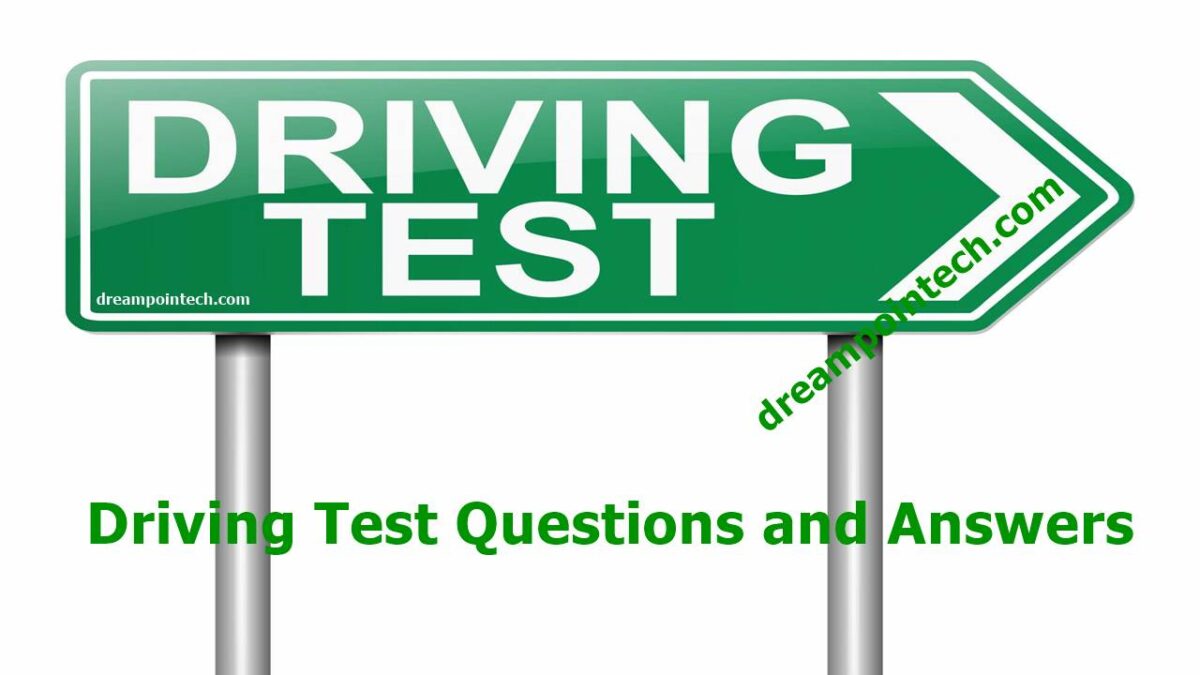 Driving Test Questions/Answers Cameroon, Nigeria, France PDF 2026