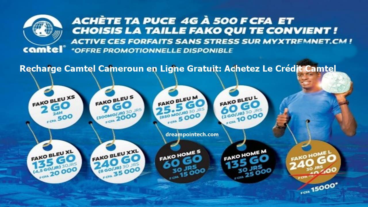 Recharge Camtel Cameroun en Ligne Gratuit: Achetez Le Crédit Camtel Recharge Camtel Cameroun en Ligne Gratuit: Achetez Le Crédit Camtel
