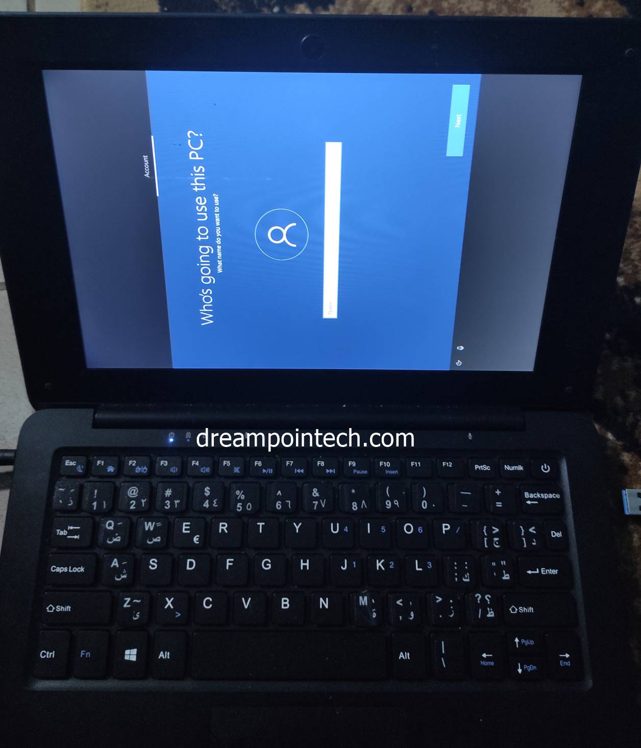 Une fois terminé, votre nouvelle installation Windows sur votre PBHEV démarrera sur le bureau