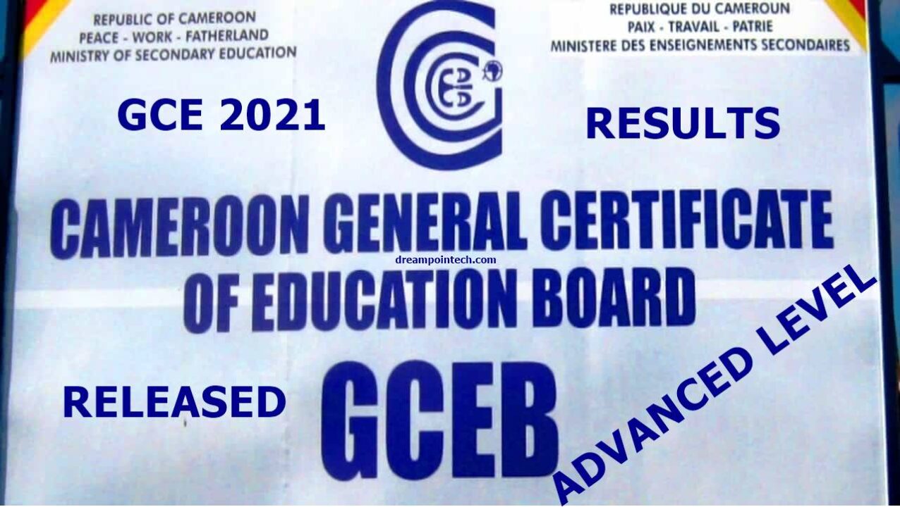 Cameroon GCE Advanced Level Results 2021 Free PDF