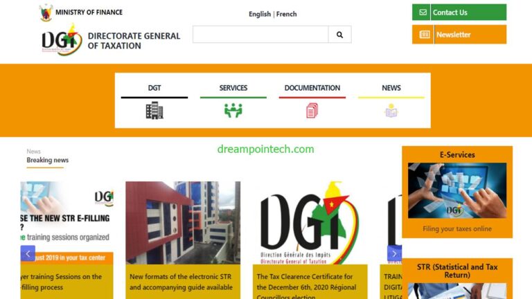 Site DGI Cameroun