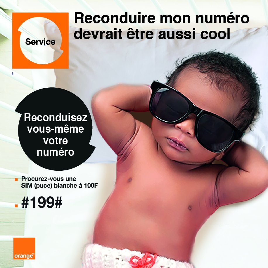 reconduire puce orange