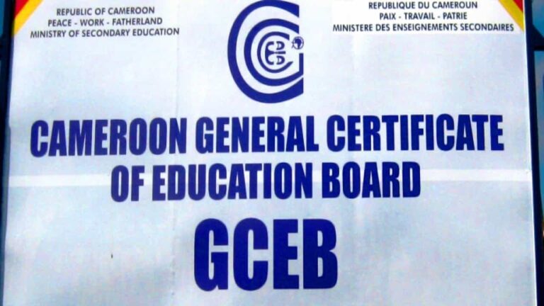 Cameroon GCE 2025 O/A-Level Results PDF