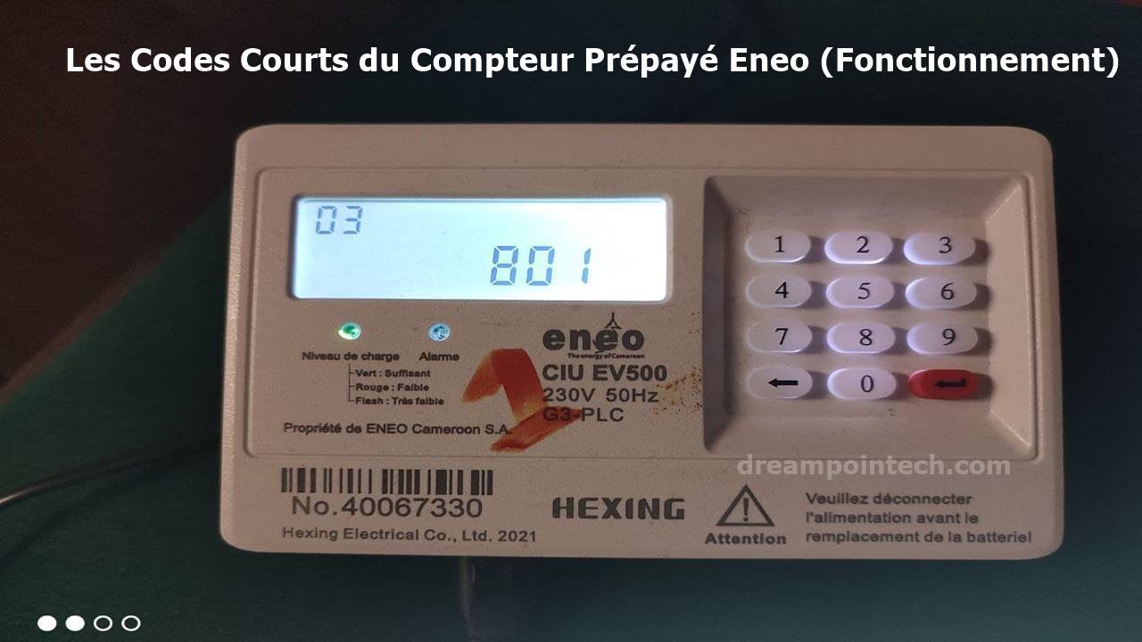 Les Codes Courts du Compteur Prépayé Eneo (Fonctionnement) Fonctionnement du Compteur Prépayé Eneo (Avantages)