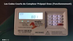 Fonctionnement du Compteur Prépayé Eneo (Avantages)