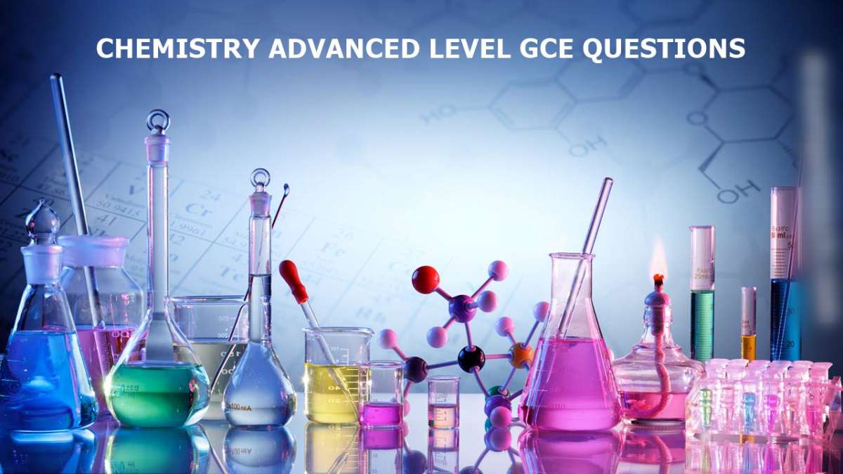 Cameroon GCE A Level Chemistry