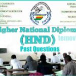 HND Past Questions and Answers