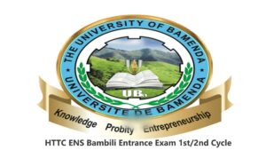 HTTC ENS Bambili Entrance Exam