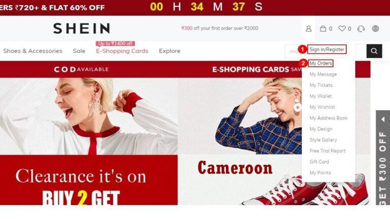 Does Shein ship to cameroon