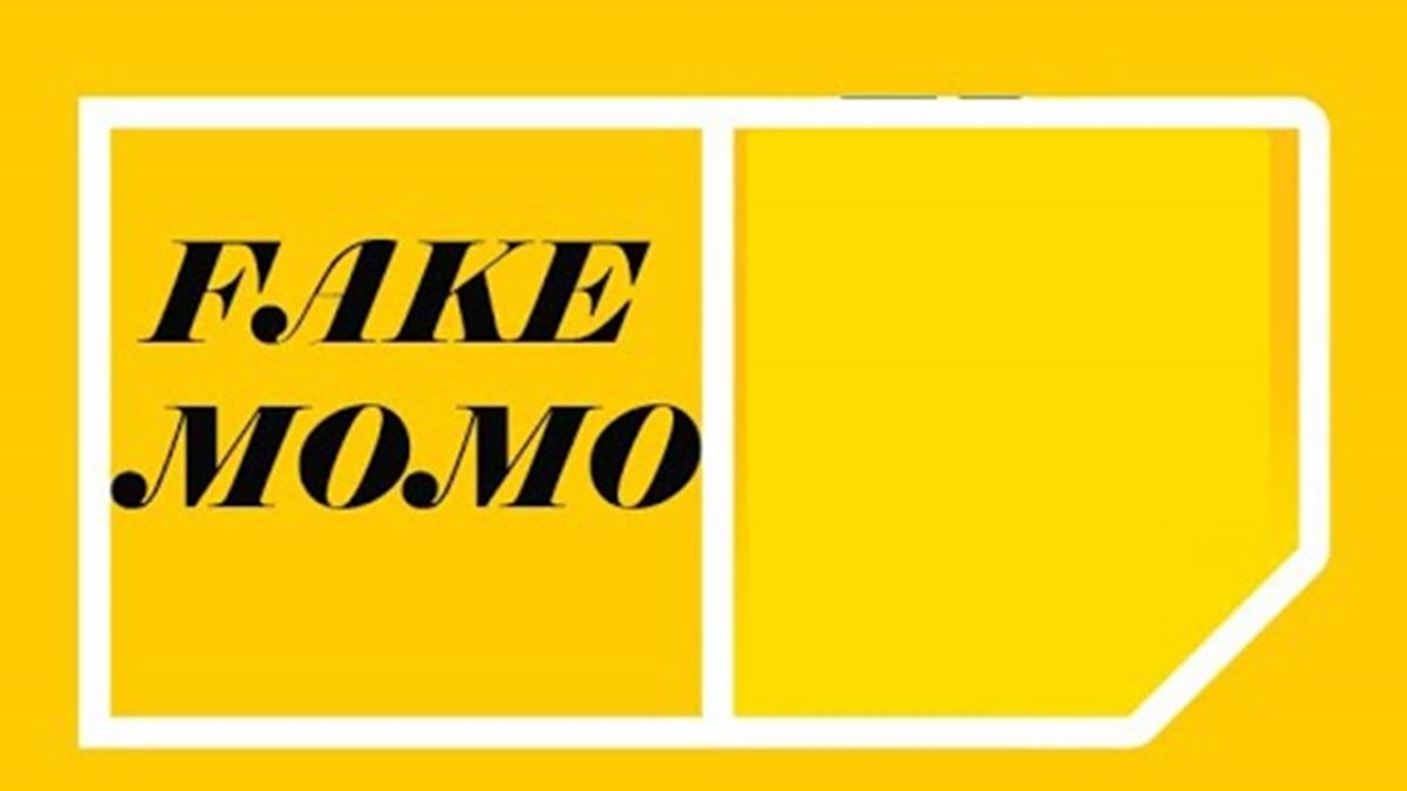 The indication of a false message indicating the locking of a mobile money account