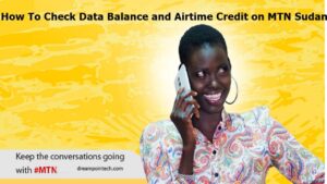check data and airtime balance on mtn sudan south sudan