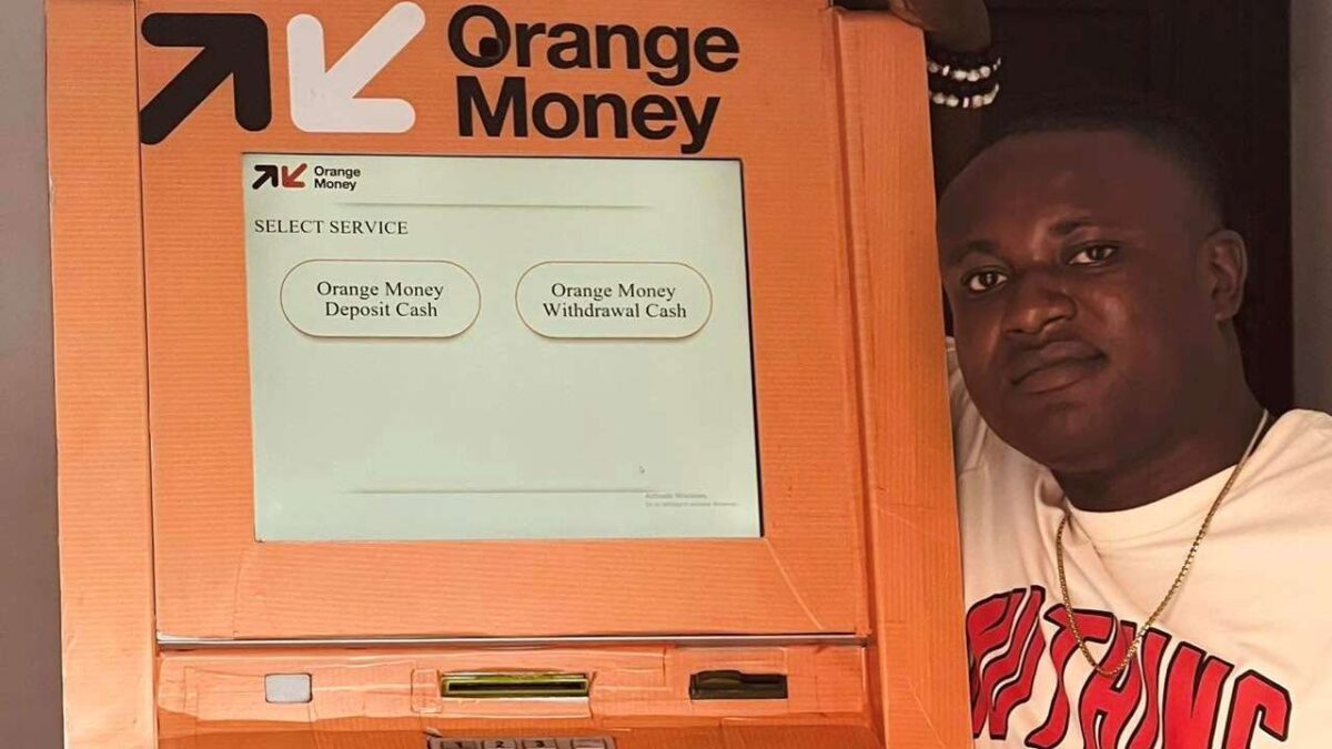 Orange Money ATM in Liberia